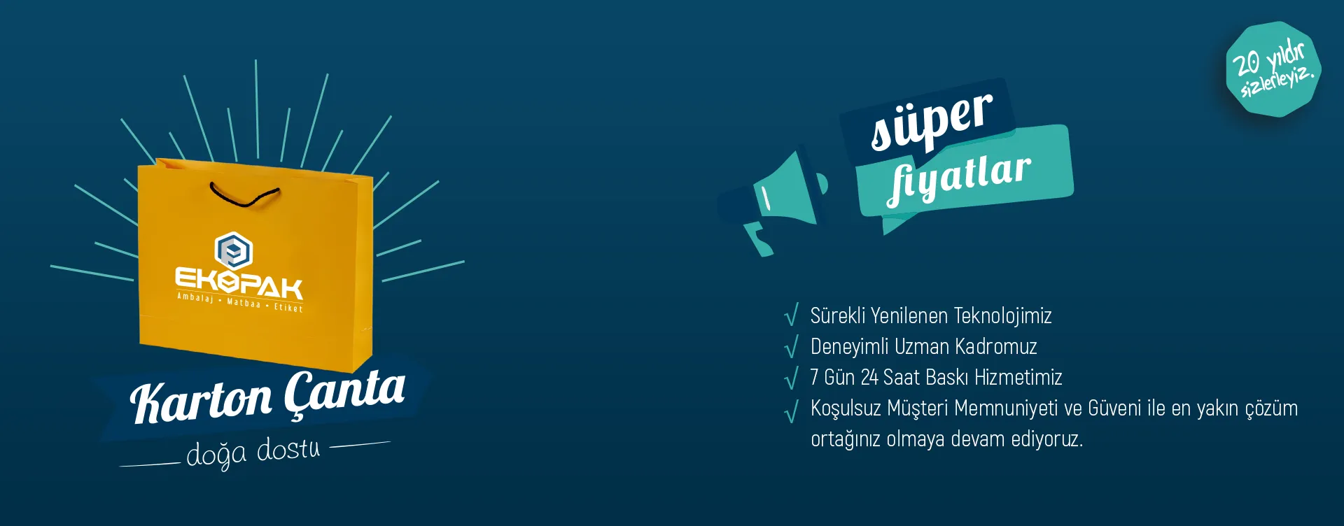 Doğa dostu baskılı karton çanta üretimi